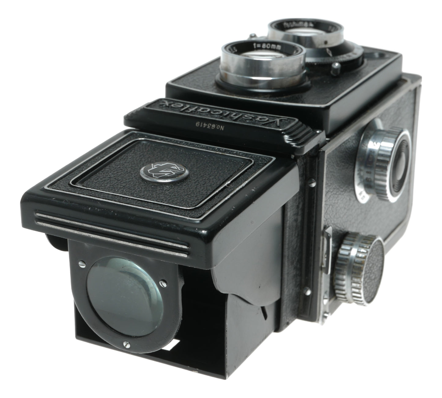 Yashica Yashicamatflex Vintage TLR Camera with Yashimar 80mm f/3.5 Lens - View 7