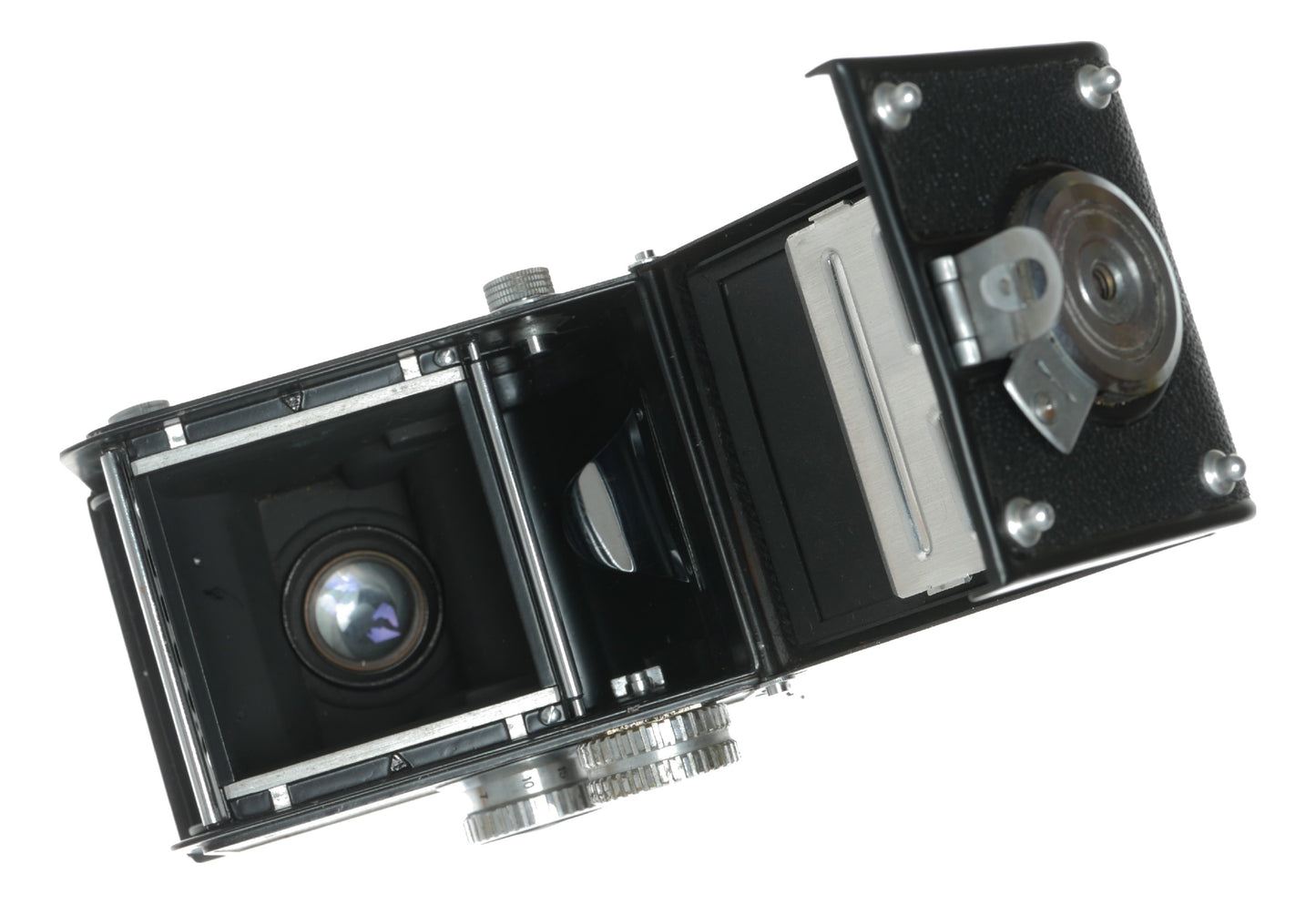 Yashica Yashicamatflex Vintage TLR Camera with Yashimar 80mm f/3.5 Lens - View 8