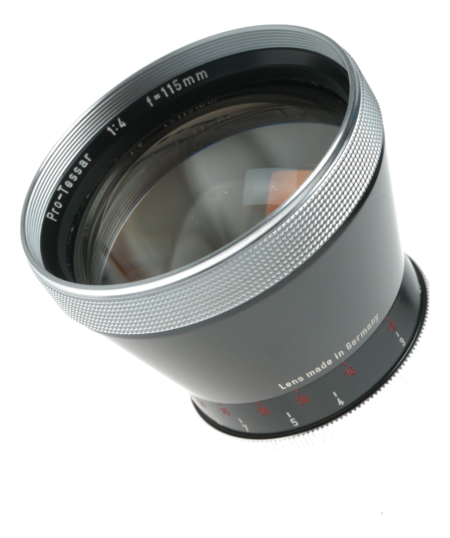 Carl Zeiss Pro-Tessar 115mm f/4 Vintage Camera Lens Made in Germany - View 11