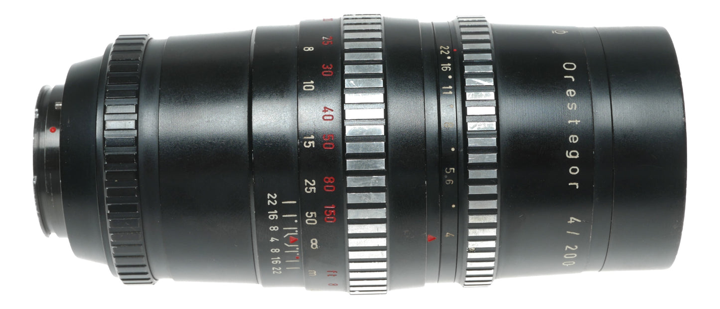 Meyer Optik Görlitz Orestegor 200mm f/4 Vintage Telephoto Lens - View 6