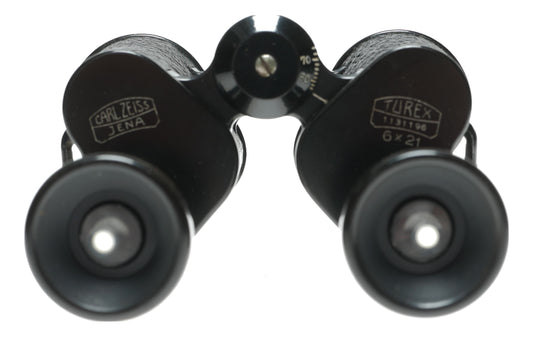 Carl Zeiss Jena Turex Vintage Binoculars 6x21 - View 7