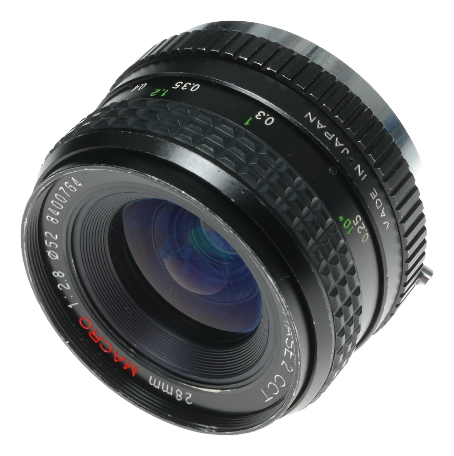 Soligor 28mm f/2.8 Macro Lens for CCT Cameras - Made in Japan - View 3