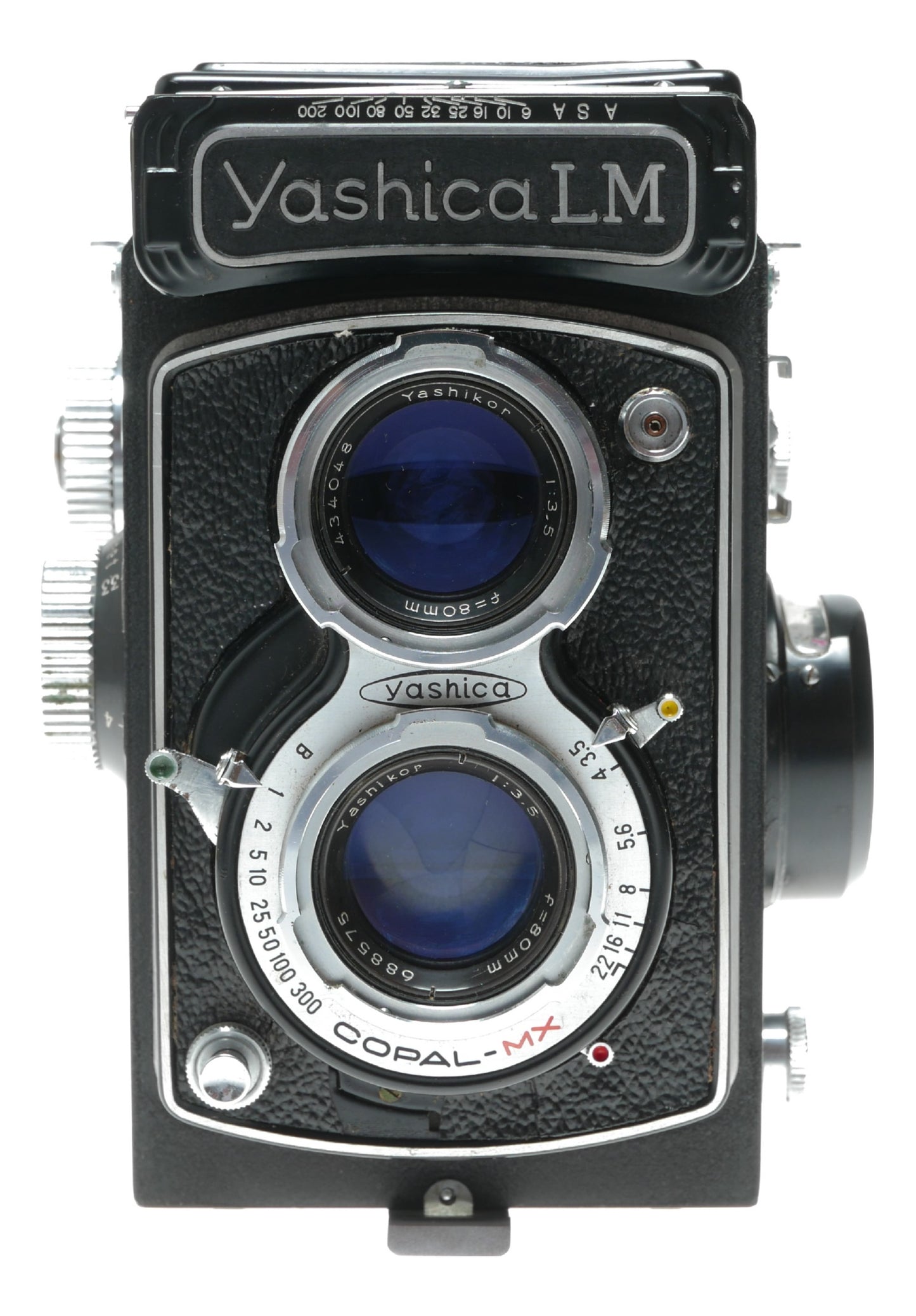Yashica LM Vintage Film Camera with Yashinon 80mm f/3.5 Lens, Made in Japan