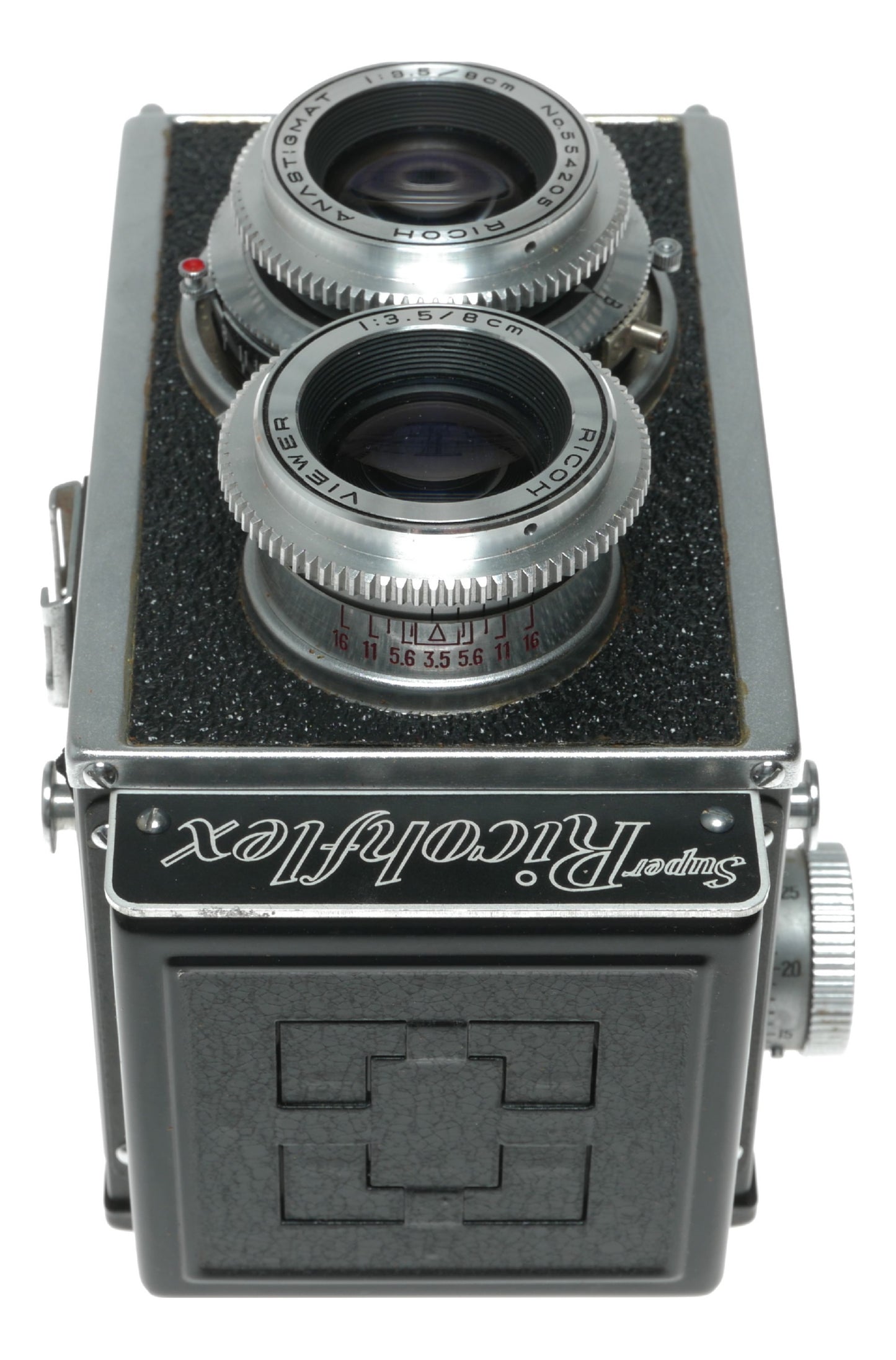 Ricoh Super Ricohflex Vintage TLR Camera with 8cm f/3.5 Anastigmat Lens - View 4