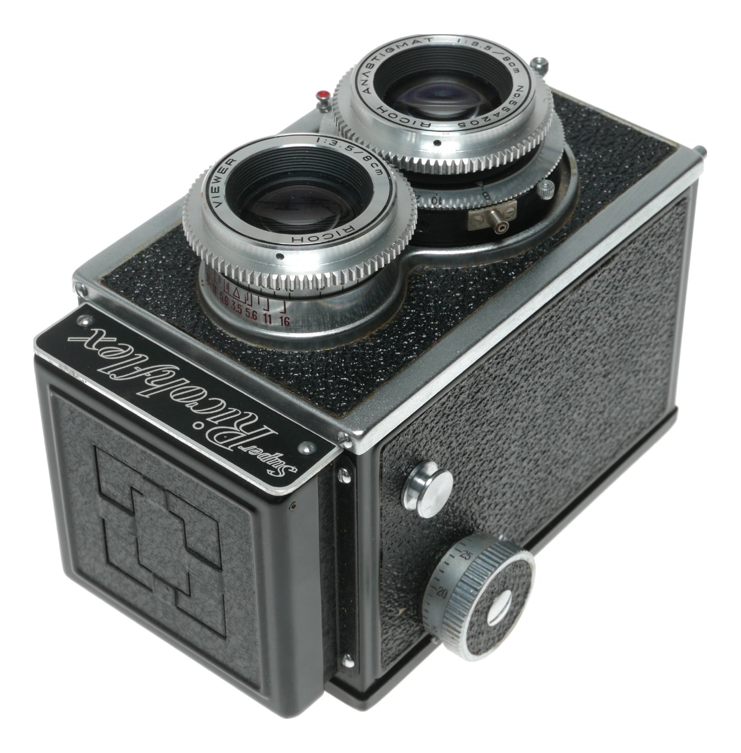 Ricoh Super Ricohflex Vintage TLR Camera with 8cm f/3.5 Anastigmat Lens - View 5