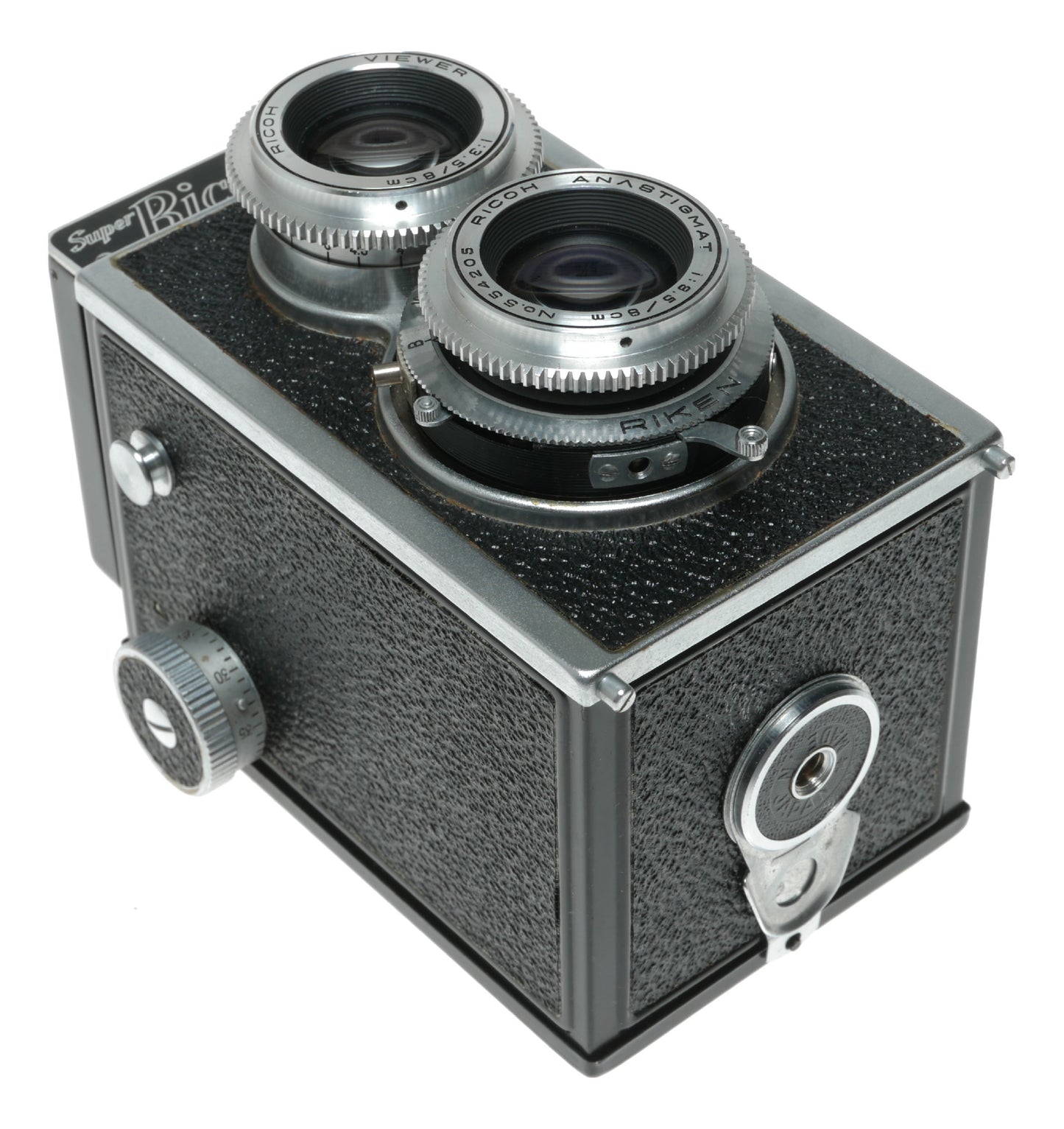 Ricoh Super Ricohflex Vintage TLR Camera with 8cm f/3.5 Anastigmat Lens - View 6