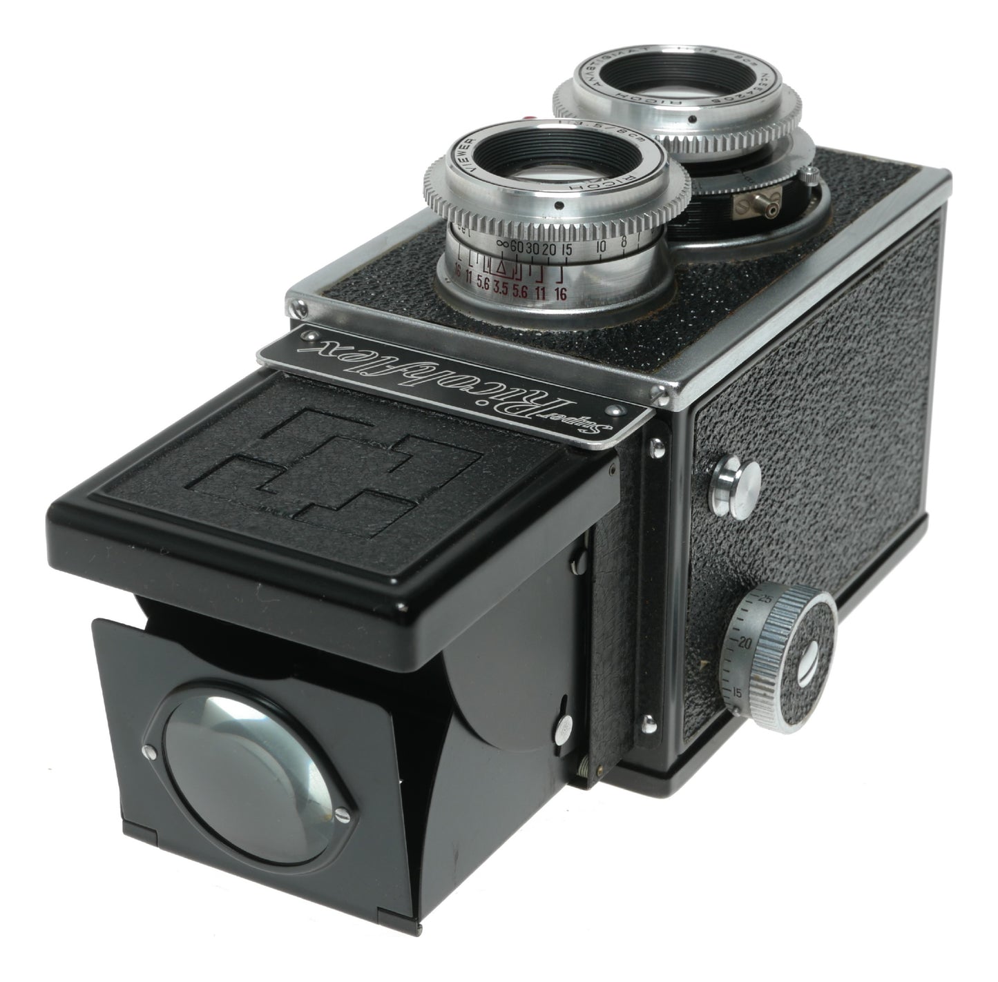 Ricoh Super Ricohflex Vintage TLR Camera with 8cm f/3.5 Anastigmat Lens - View 10