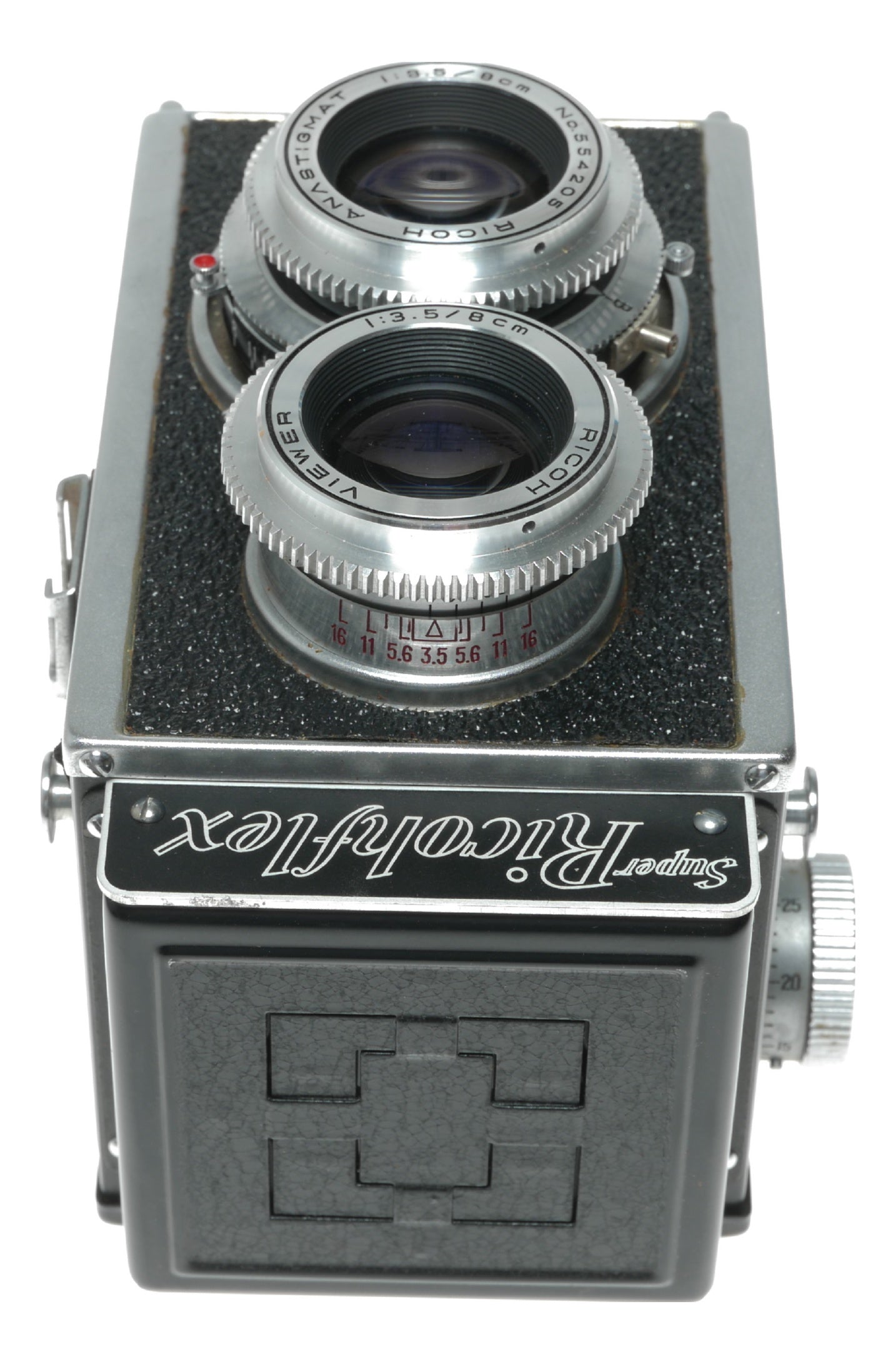 Ricoh Super Ricohflex Vintage TLR Camera with 8cm f/3.5 Anastigmat Lens - View 12