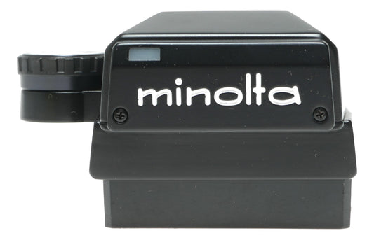 Minolta P Finder Vintage Film Camera with Shutter Speeds from 1 to 1/2000 sec, Made in Japan - View 2