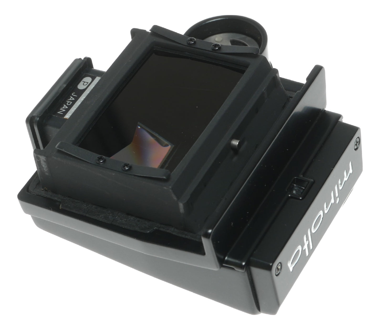 Minolta P Finder Vintage Film Camera with Shutter Speeds from 1 to 1/2000 sec, Made in Japan - View 8