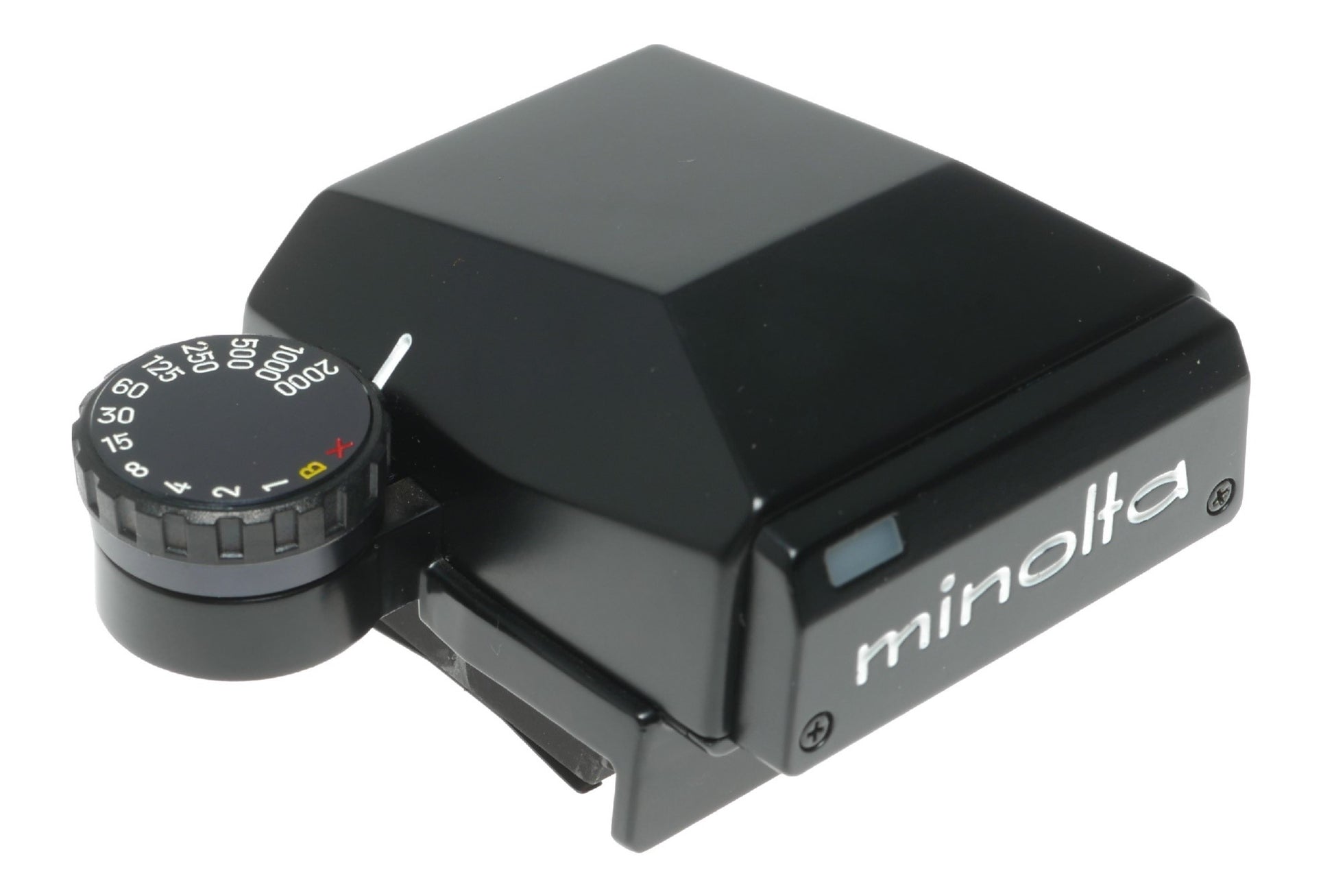 Minolta P Finder Vintage Film Camera with Shutter Speeds from 1 to 1/2000 sec, Made in Japan - View 12