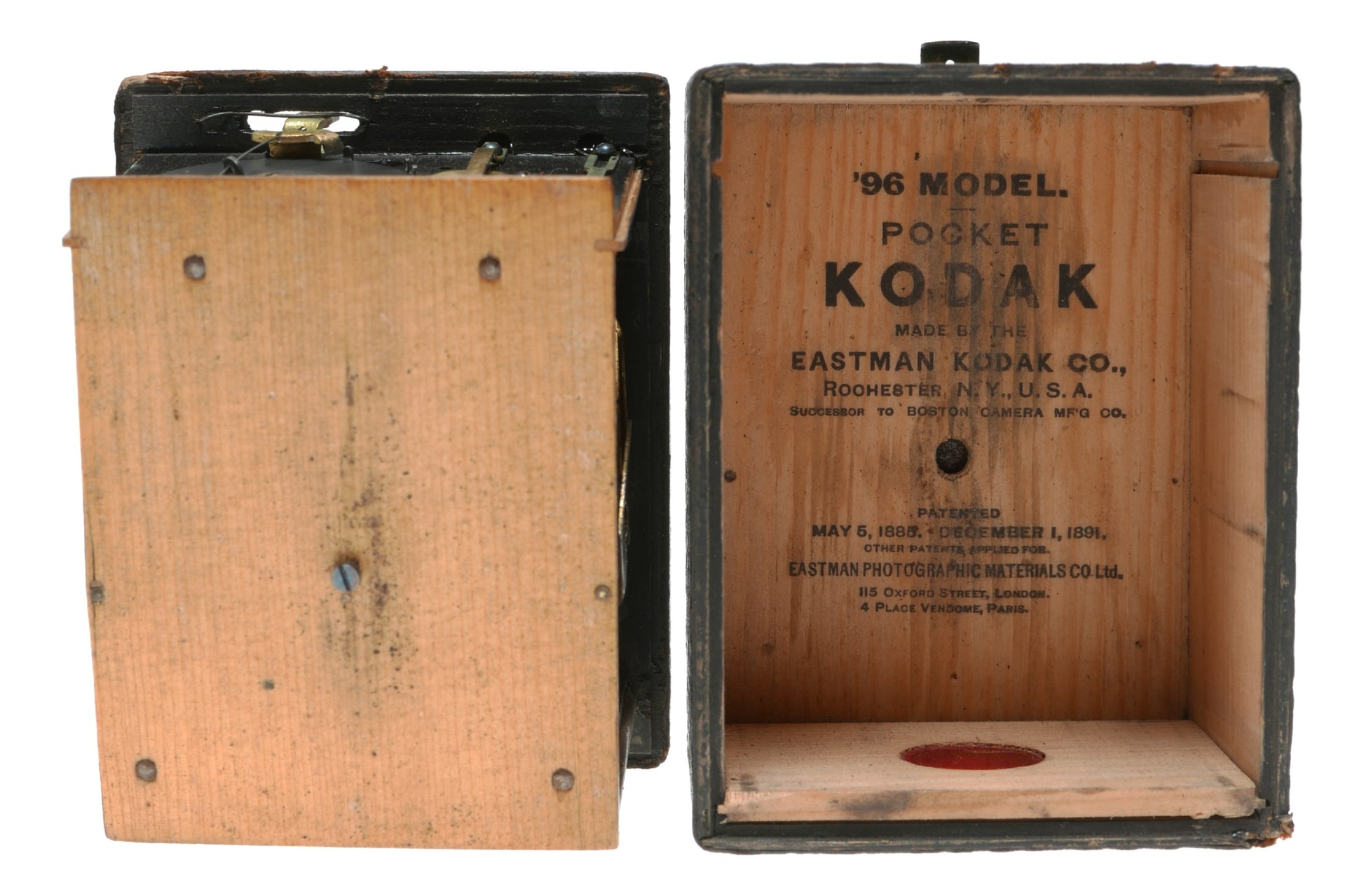 Agfa-Gevaert Pocket Kodak '96 Model Vintage Film Camera by Eastman Kodak Co. - View 10