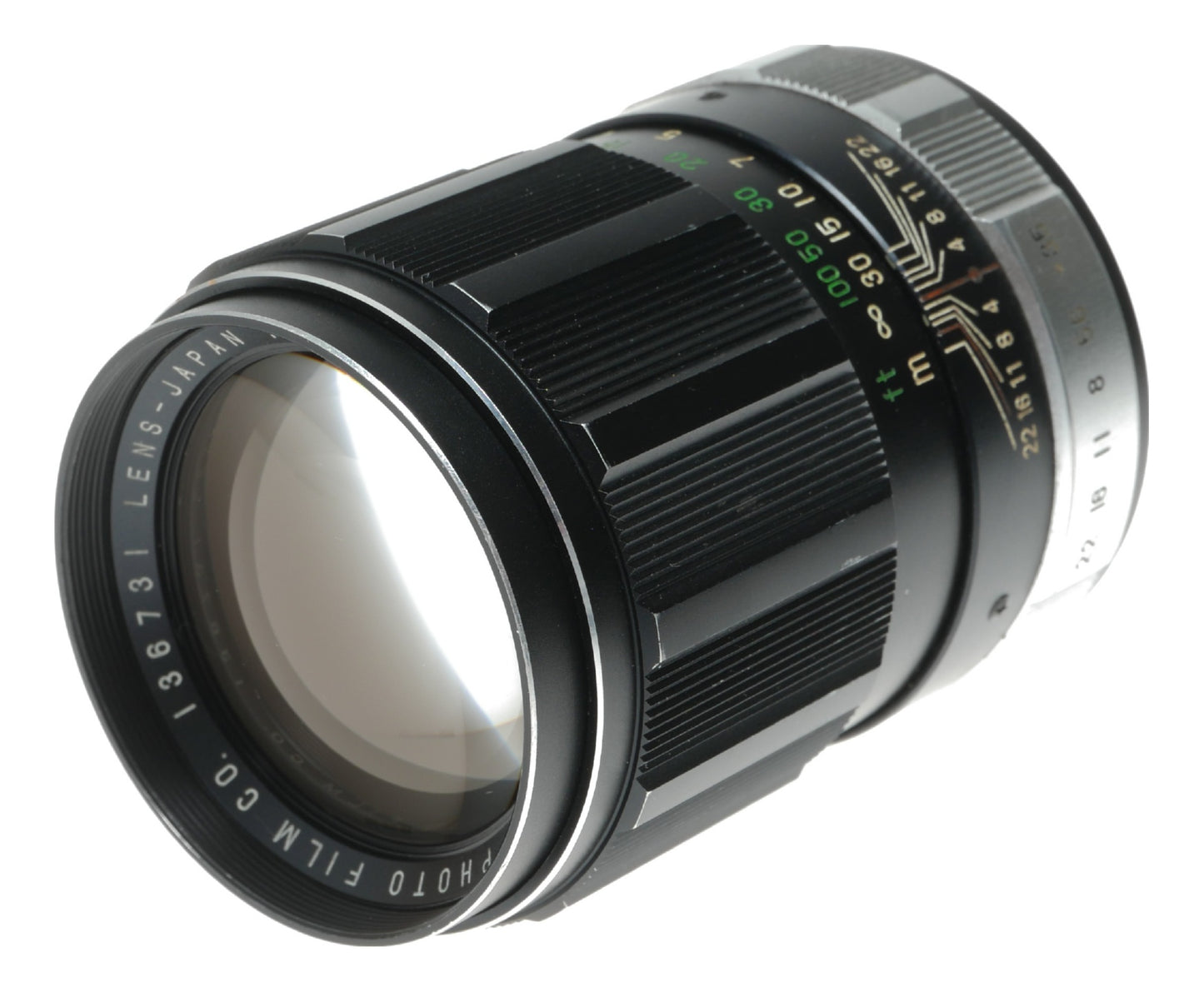 Fujica Fujinon 135mm f/3.5 Vintage Prime Lens from Japan for Film Cameras - View 8