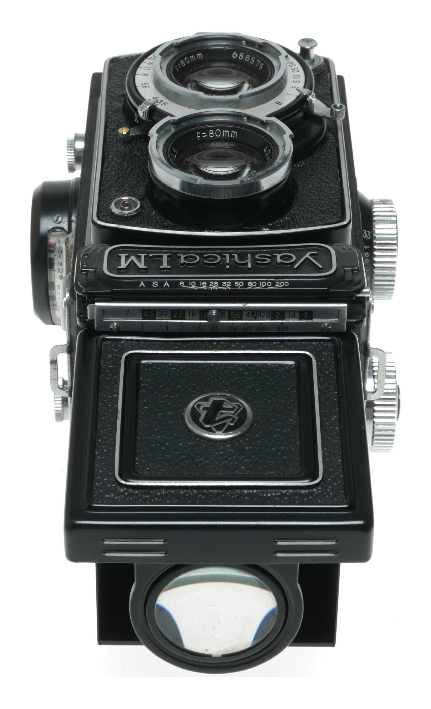 Yashica LM Vintage Film Camera with Yashinon 80mm f/3.5 Lens, Made in Japan - View 4
