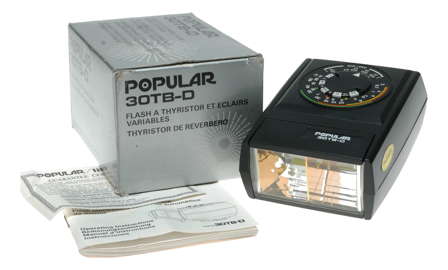 Popular 30TB-D Vintage Electronic Flash with Thyristor Control and Bounce Feature - View 2