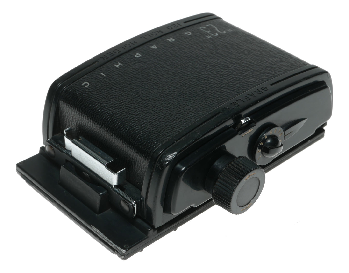 Graflex Graphic 23 Vintage 120 Roll Film Camera with Holder - View 4