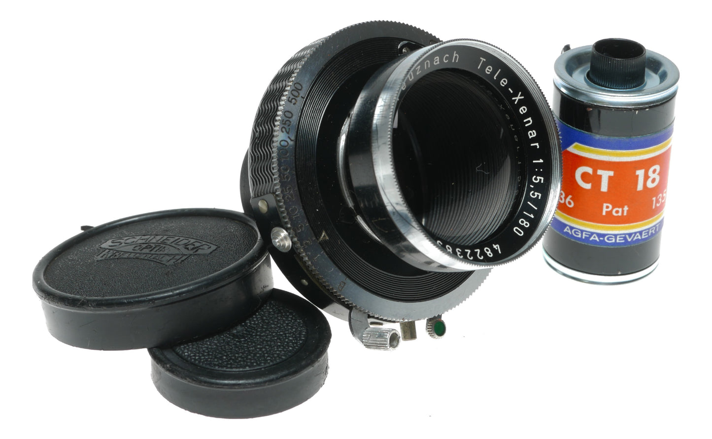 Schneider-Kreuznach Tele-Xenar 180mm f/5.5 Vintage Camera Lens