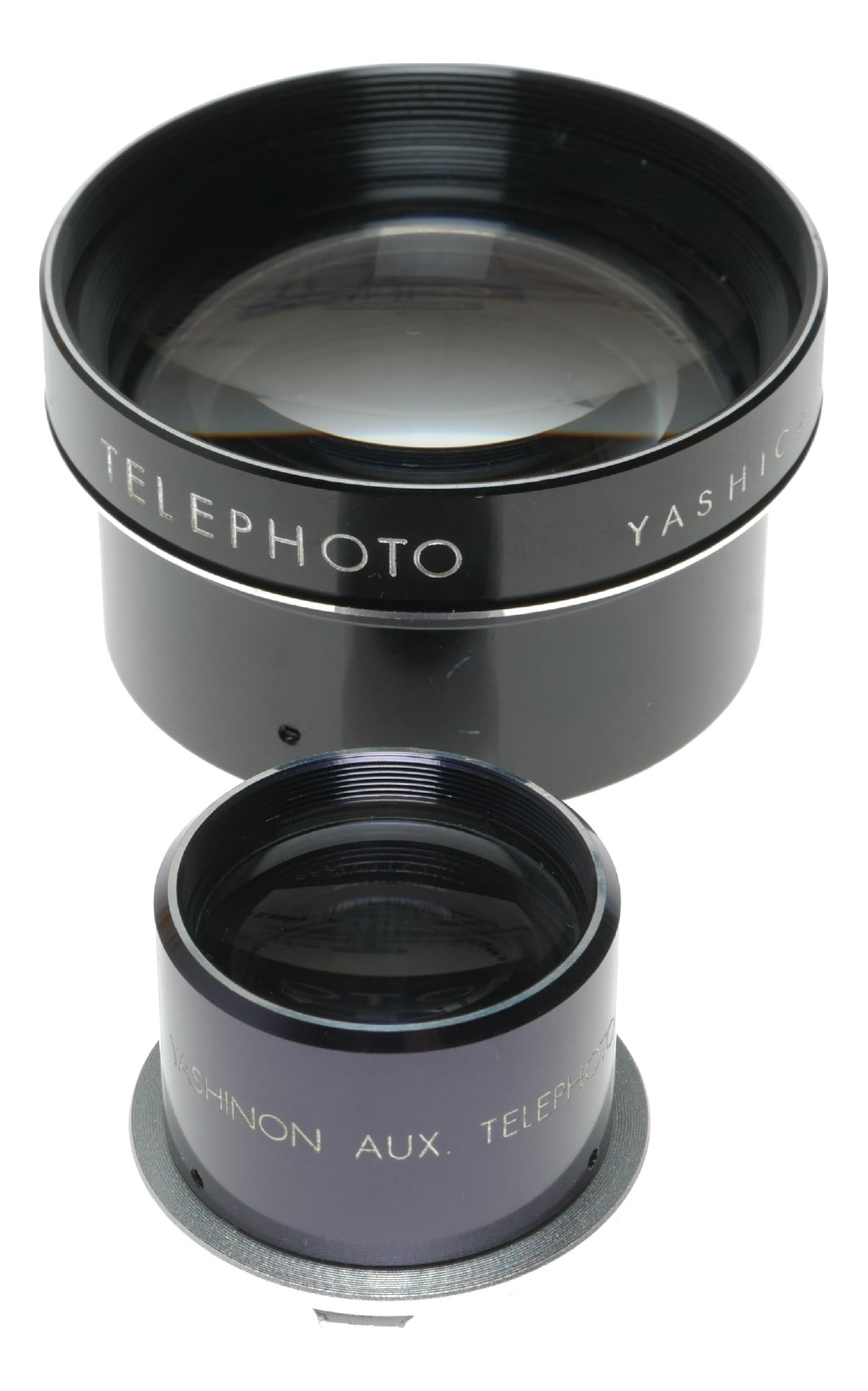 Yashica Yashinon Aux Telephoto Lens with Telephoto Viewer - Made in Japan - View 5