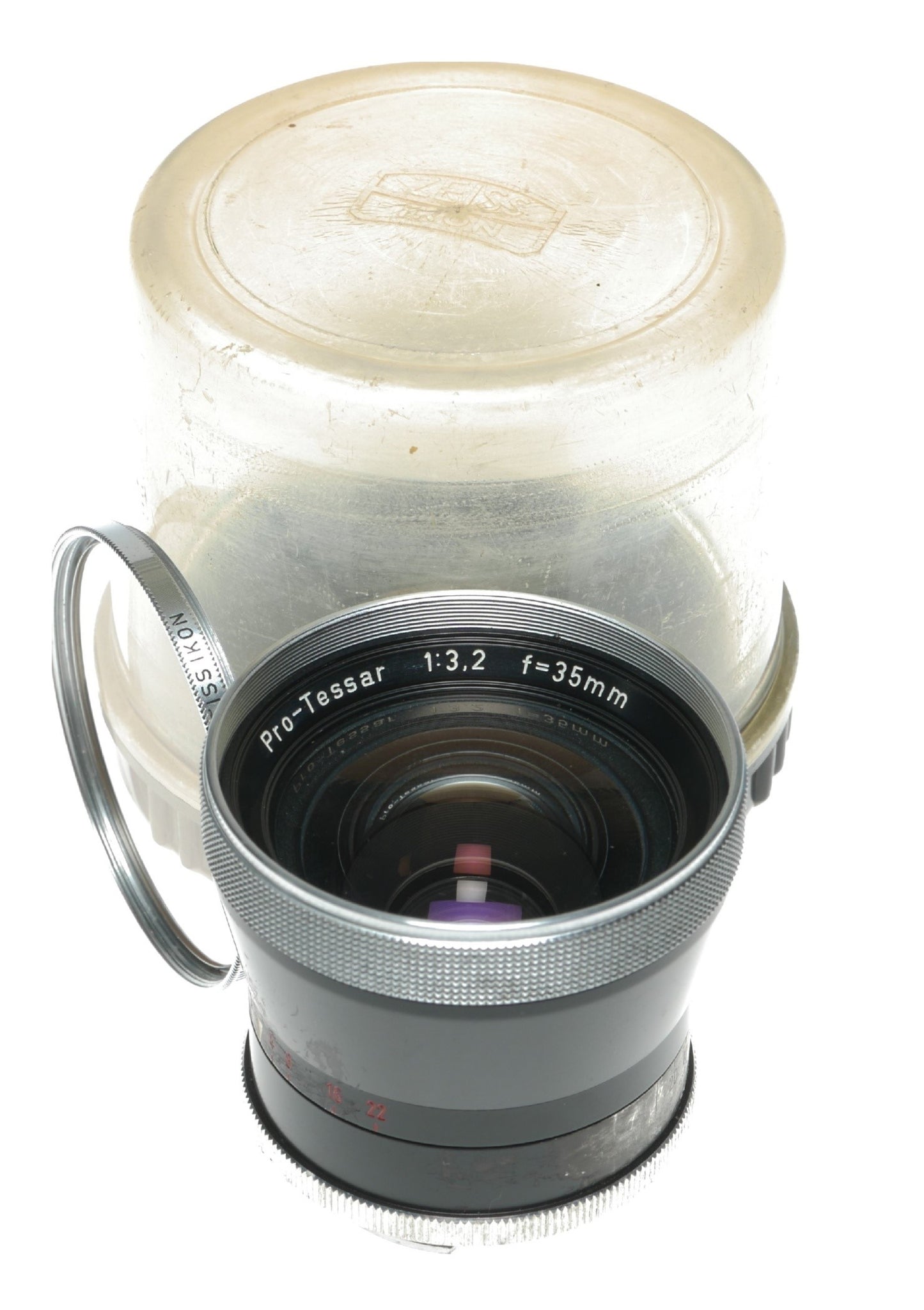 Zeiss Pro-Tessar 35mm f/3.2 Vintage Camera Lens Made in Germany