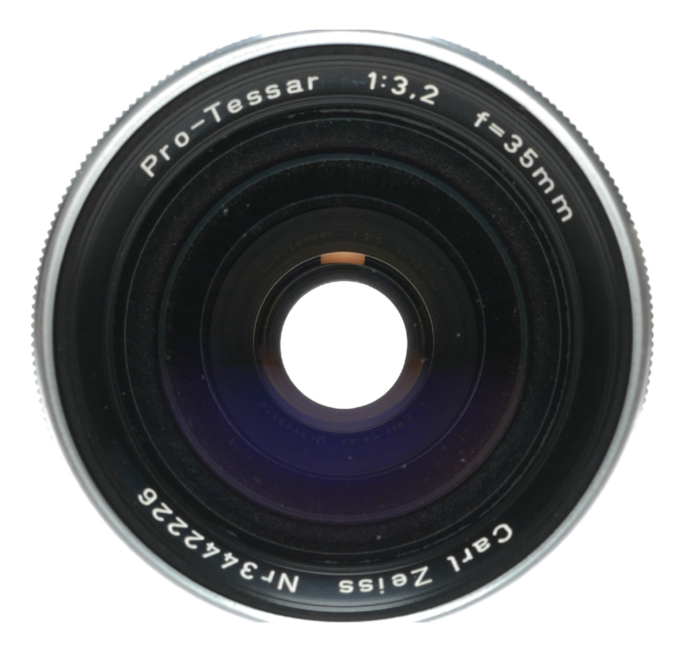 Zeiss Pro-Tessar 35mm f/3.2 Vintage Camera Lens Made in Germany - View 3