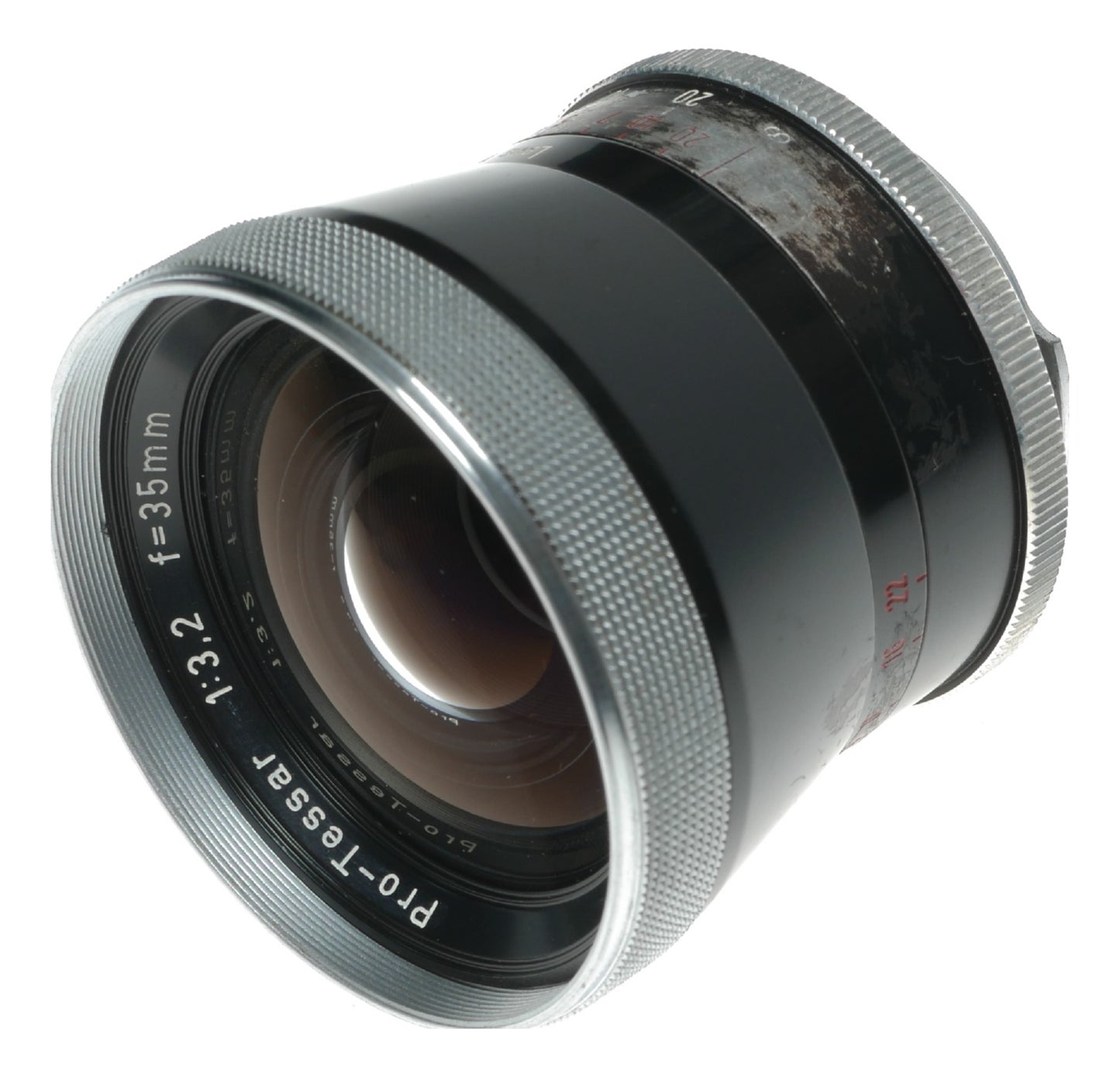 Zeiss Pro-Tessar 35mm f/3.2 Vintage Camera Lens Made in Germany - View 4