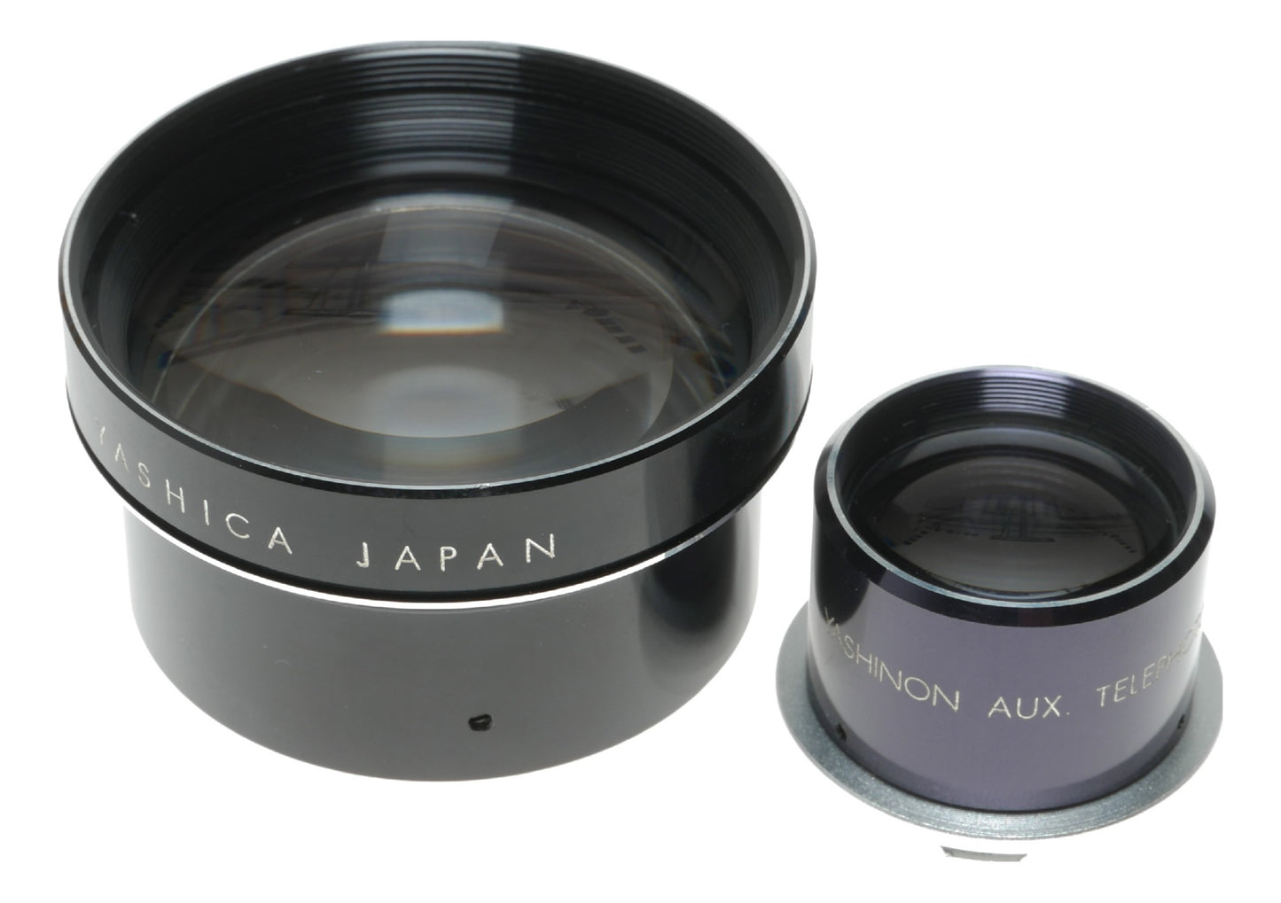 Yashica Yashinon Aux Telephoto Lens with Telephoto Viewer - Made in Japan - View 7