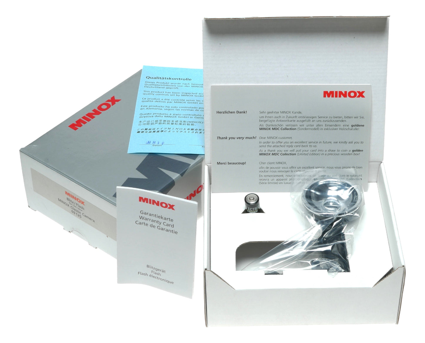 MINOX Classic Camera with Flash - MDC Collection - Made in Japan - View 2