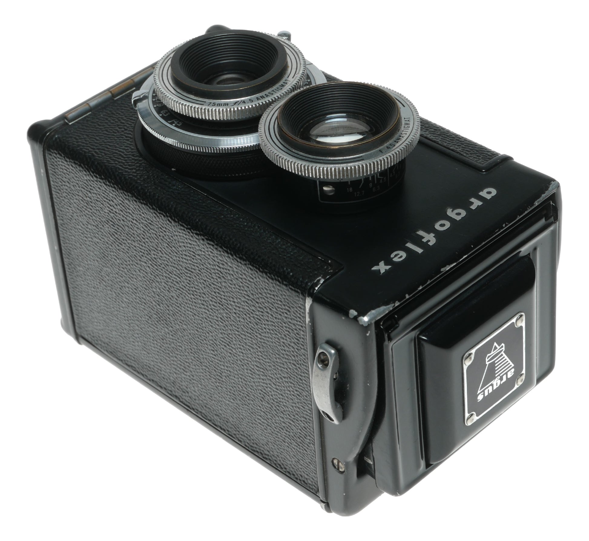 Argoflex Vintage TLR Camera with 75mm f/4.5 Anastigmat Lens, Made in USA - View 2