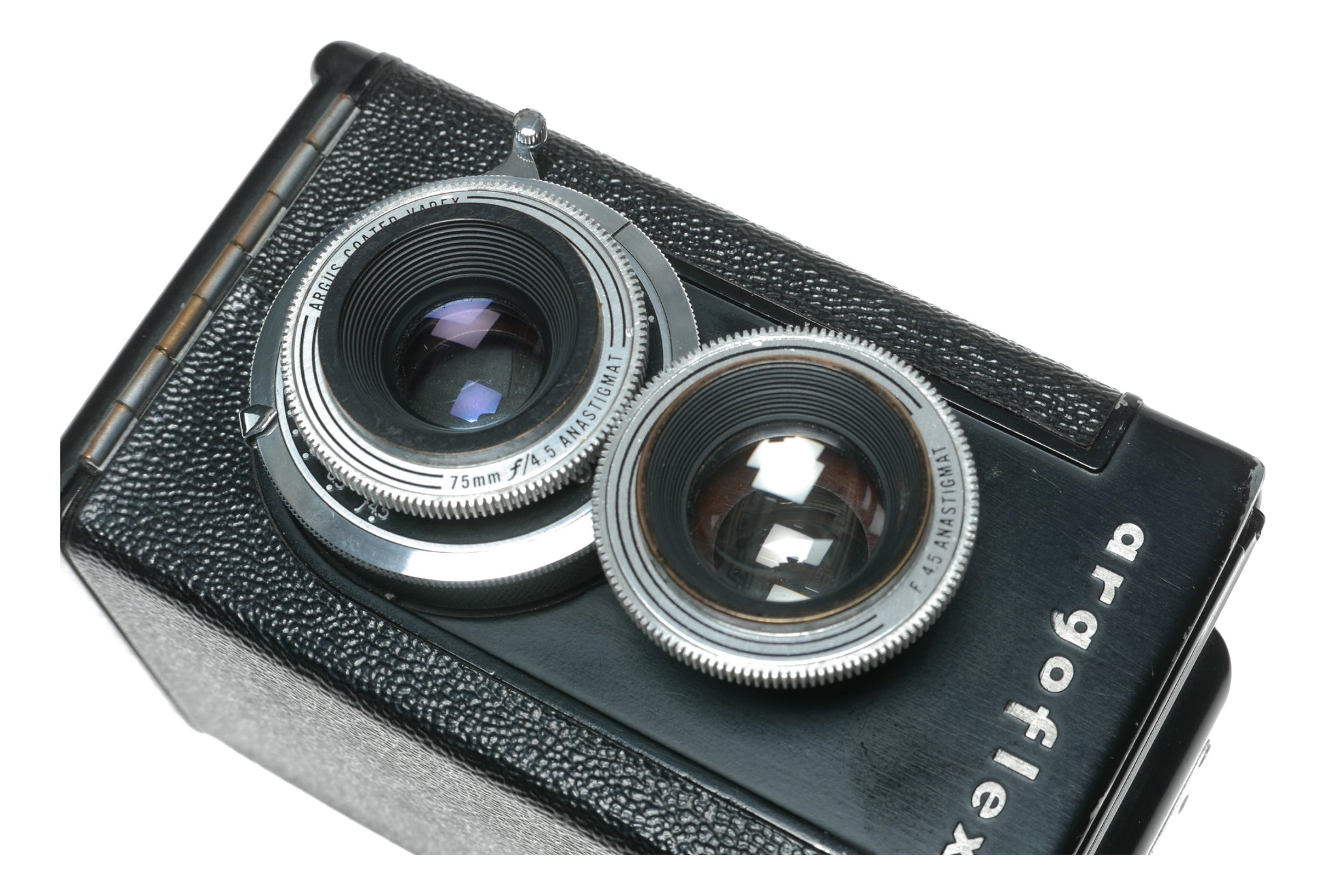 Argoflex Vintage TLR Camera with 75mm f/4.5 Anastigmat Lens, Made in USA - View 6