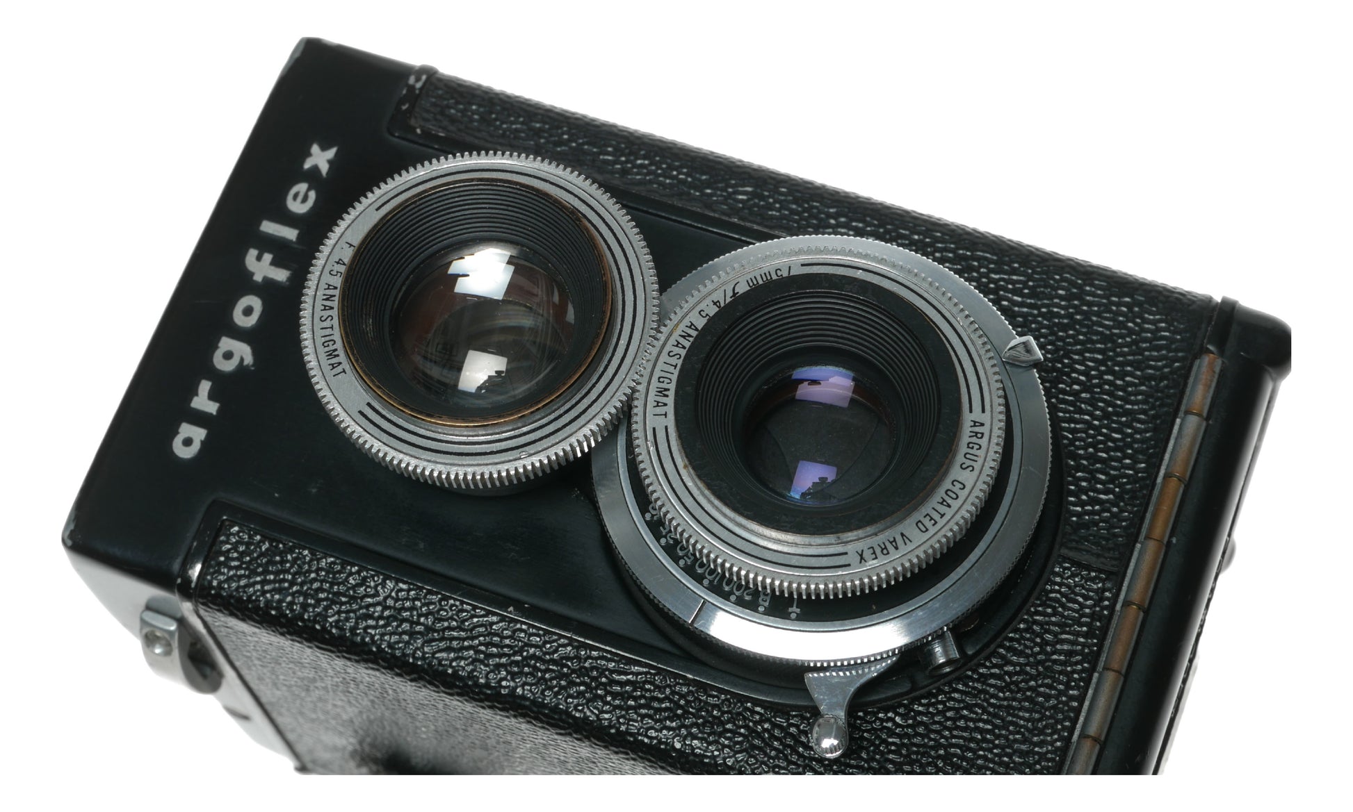 Argoflex Vintage TLR Camera with 75mm f/4.5 Anastigmat Lens, Made in USA - View 7