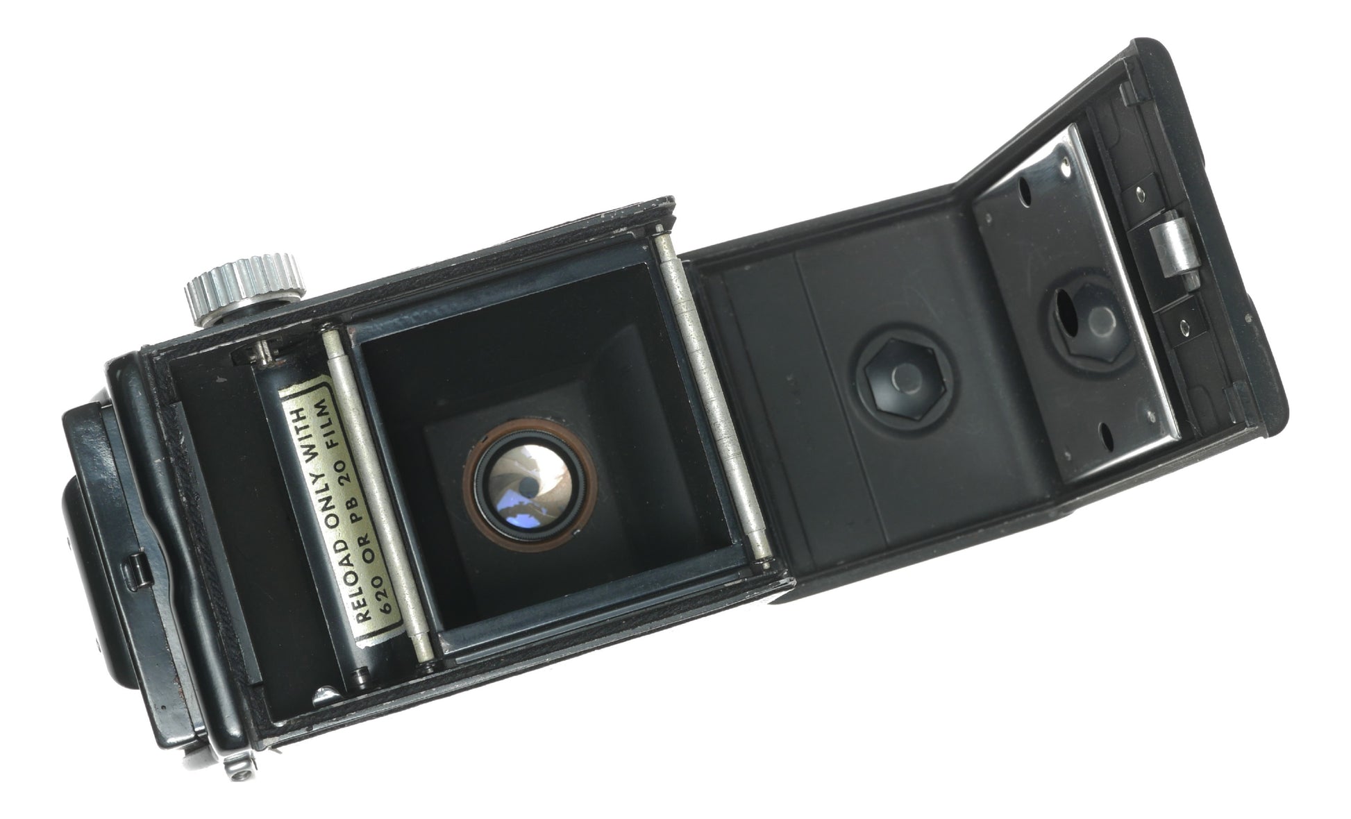 Argoflex Vintage TLR Camera with 75mm f/4.5 Anastigmat Lens, Made in USA - View 8