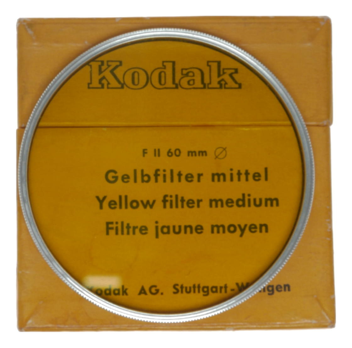 Kodak F II/60mm Yellow Filter Medium - View 5