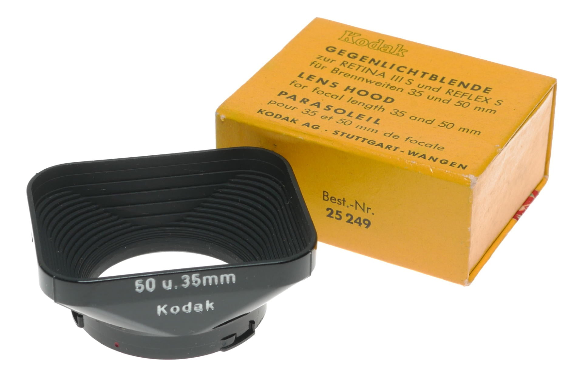 Kodak 50 and 35mm Lens Hood