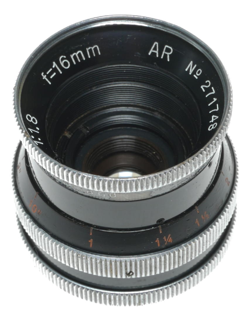 Kern Paillard Switar 16mm f/1.8 Lens - View 9
