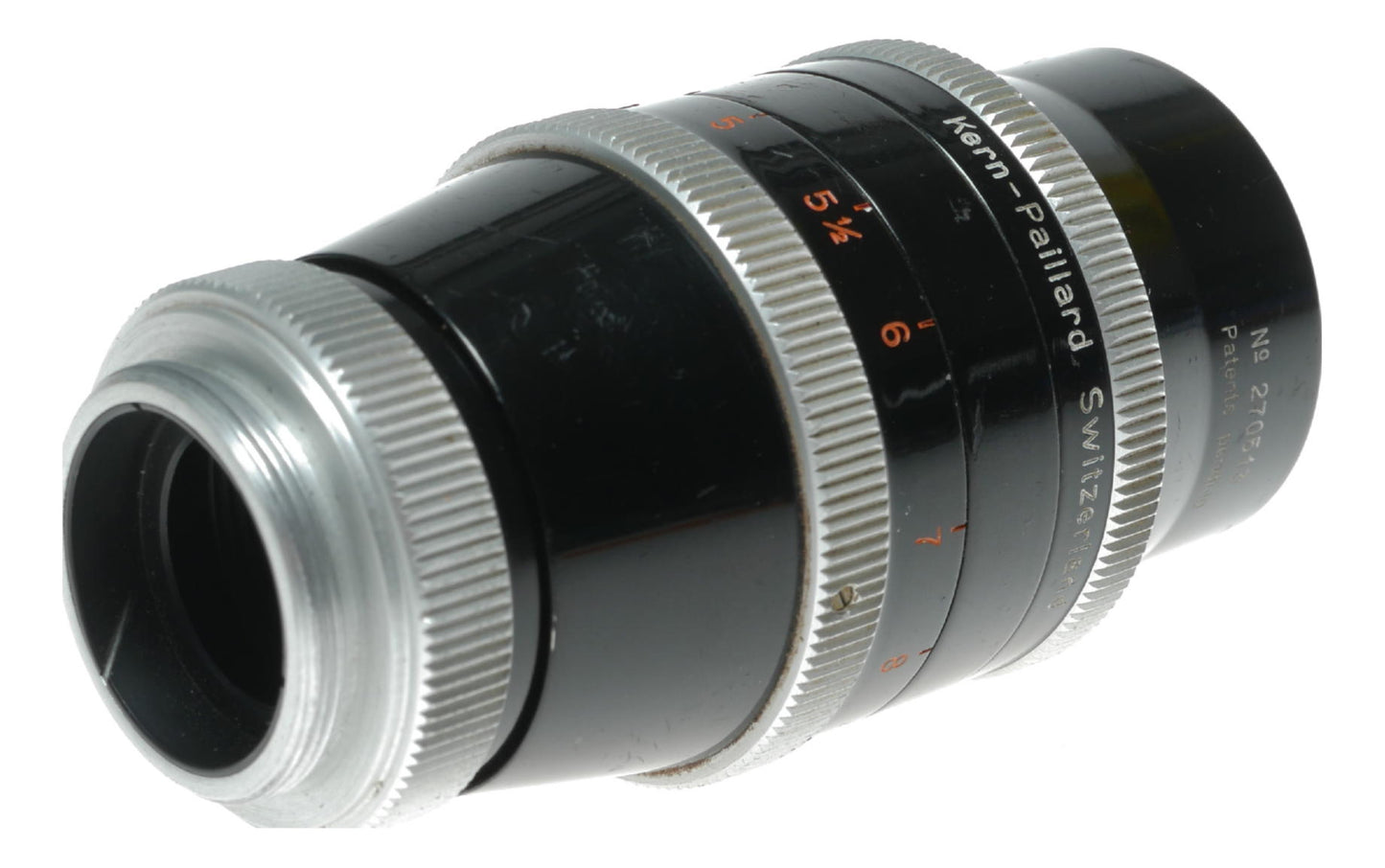 Kern-Paillard Switar 75mm f/1.8 Lens - View 4