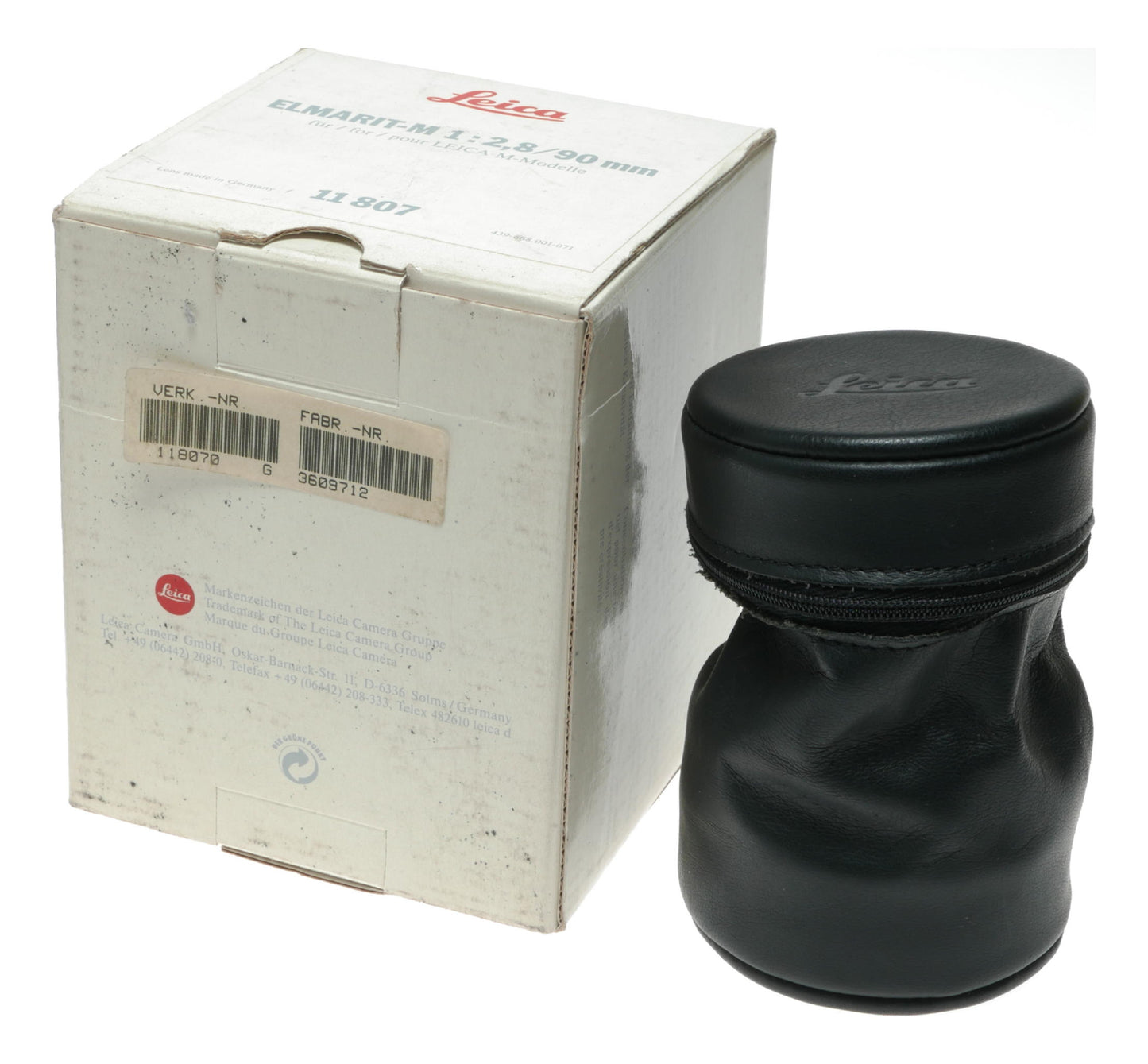Leica Elmarit-M 1:2.8/90mm Lens Case - View 3