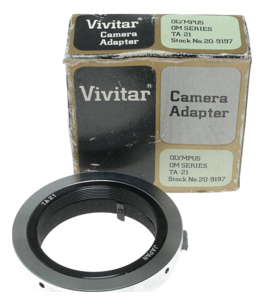 Vivitar TA-21 Camera Adapter for Olympus OM