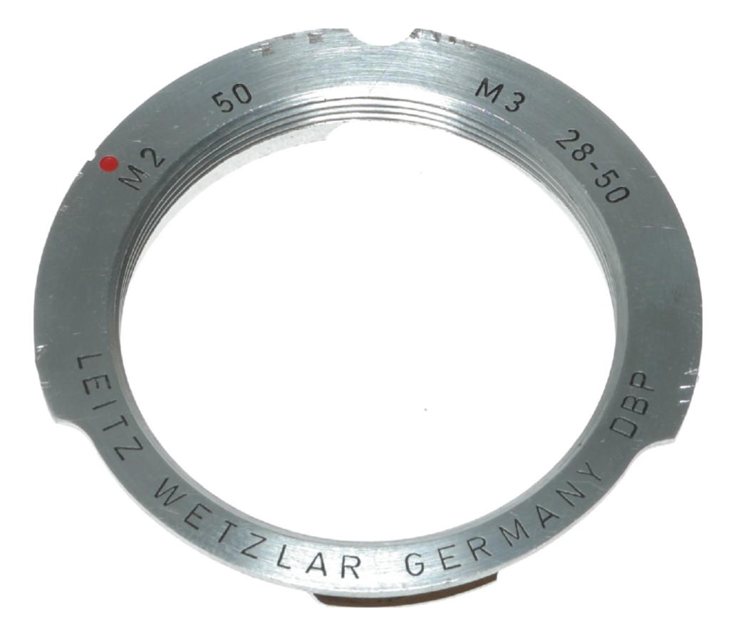 Vintage Leitz Wetzlar M2 M3 28-50mm Lens Mount Adapter