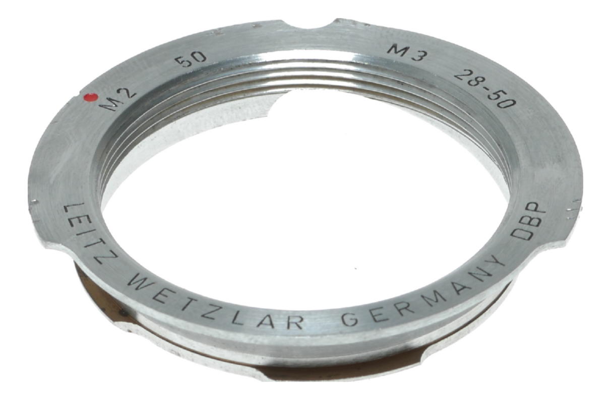 Leitz Wetzlar M2 M3 28-50mm Lens Mount Adapter - View 2