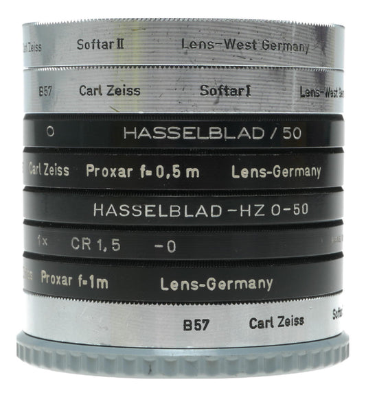 Hasselblad Carl Zeiss Softar and Proxar Filter Set