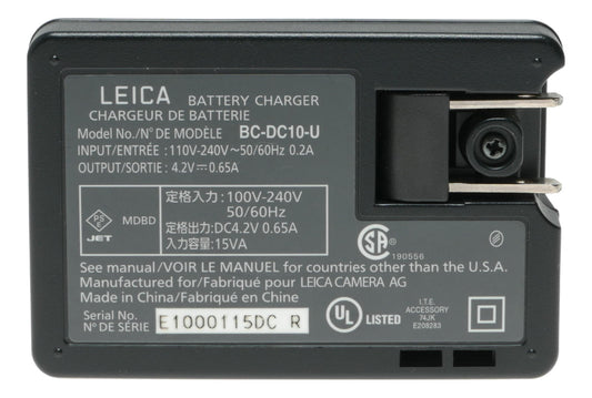 Leica BC-DC10-U Battery Charger