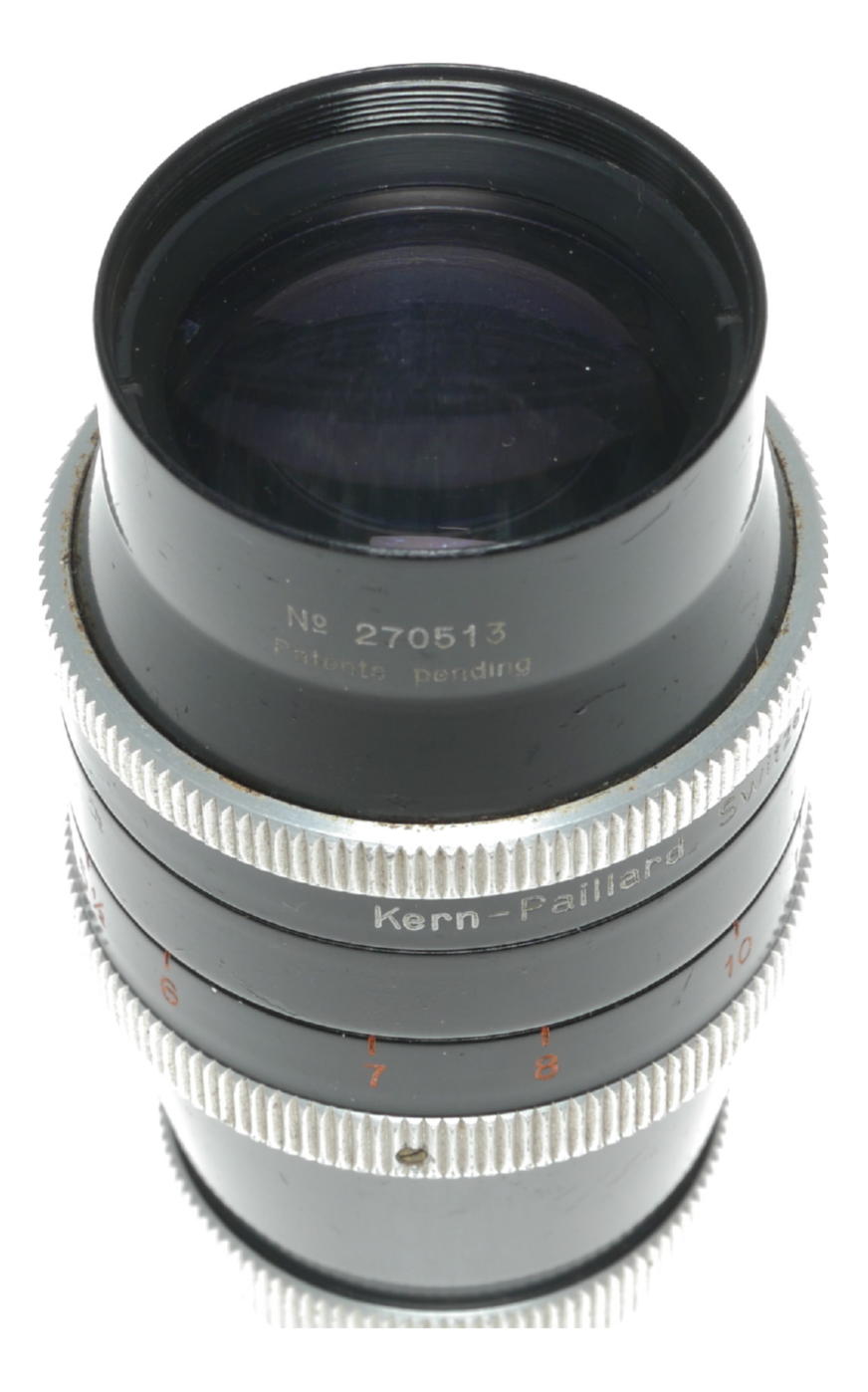 Kern-Paillard Switar 75mm f/1.8 Lens - View 13