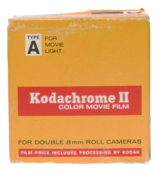 Kodak Kodachrome II Double 8mm Movie Film Type A