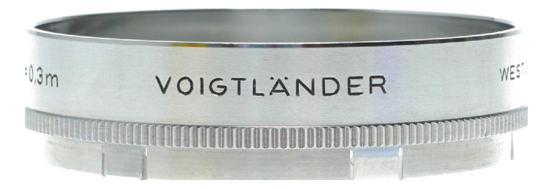 Voigtlander Focar C 34.5mm f/5.6 Close-up Lens - View 3