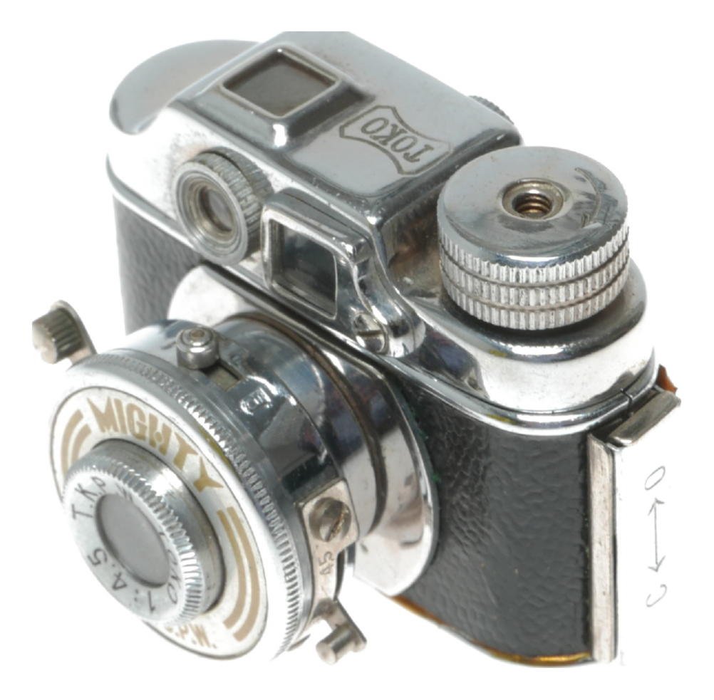 TOKO Mighty 35mm Film Camera with 45mm f/3.5 Lens - View 2