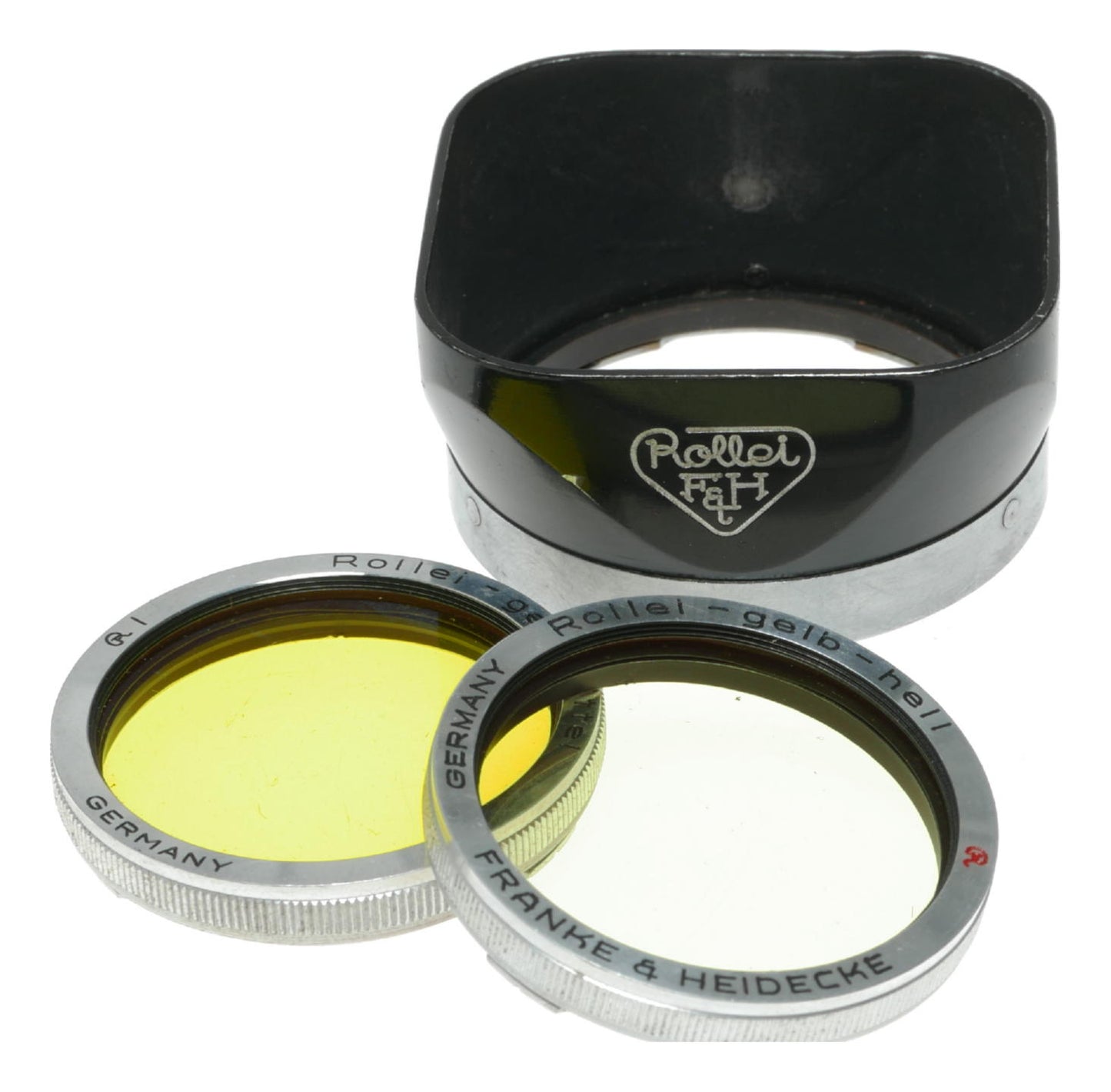 Rollei F&H Camera Accessory Set with Filters and Hood - View 3