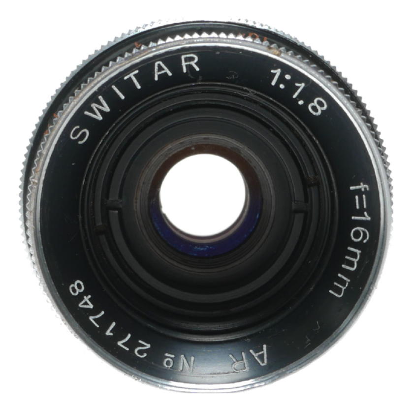 Kern Paillard Switar 16mm f/1.8 Lens - View 3
