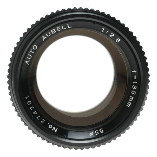 Auto Aubell 135mm f/2.8 Vintage Prime Lens Made in Japan
