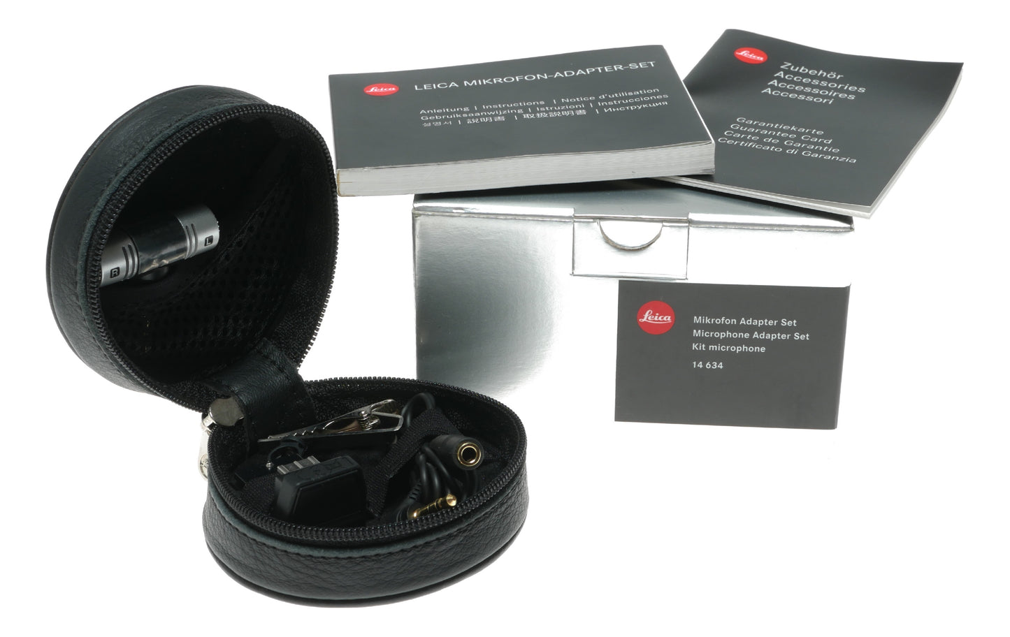 Leica Microphone Adapter Set for Cameras - 14634 Accessory Kit - View 2