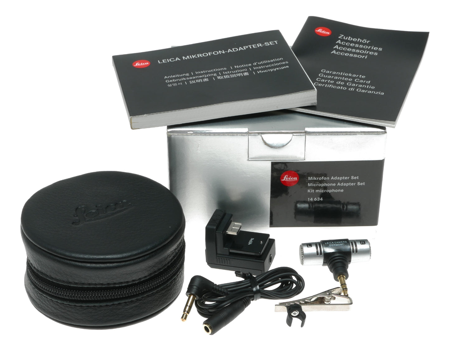 Leica Microphone Adapter Set for Cameras - 14634 Accessory Kit - View 3
